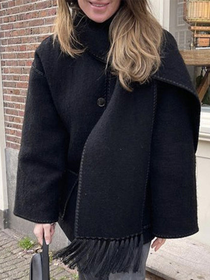 Scarf Tassel Coats