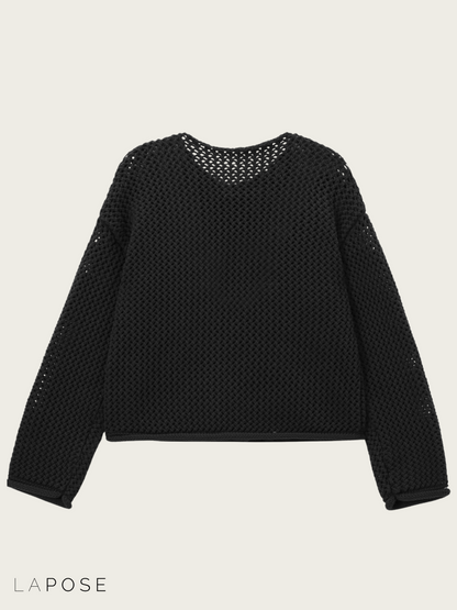 Klaira Button-front Knit Cardigan