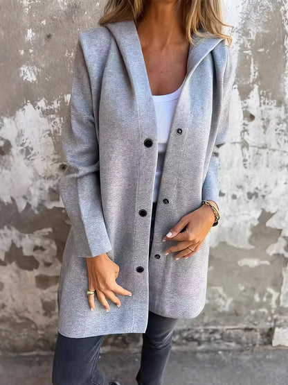 Color Single Breasted Coat