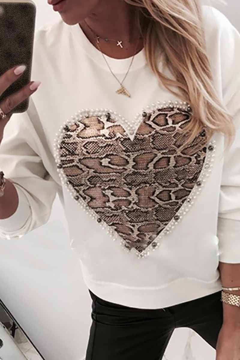 Snake Print Sweatshirt