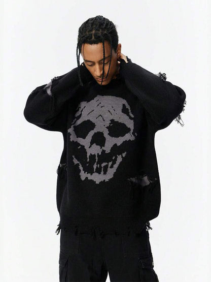 Halloween Ripped Sweater
