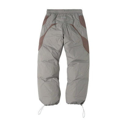 Spliced Splash-proof Padded Track Pants