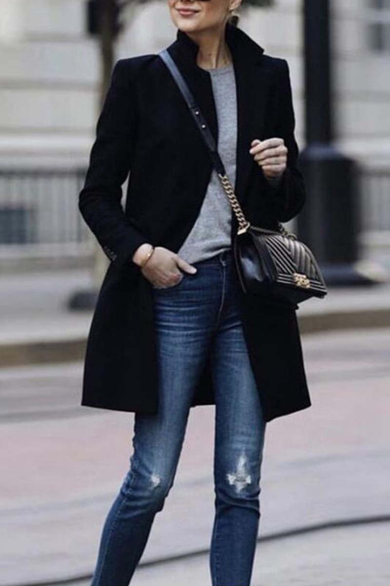 Stylish Black Coat