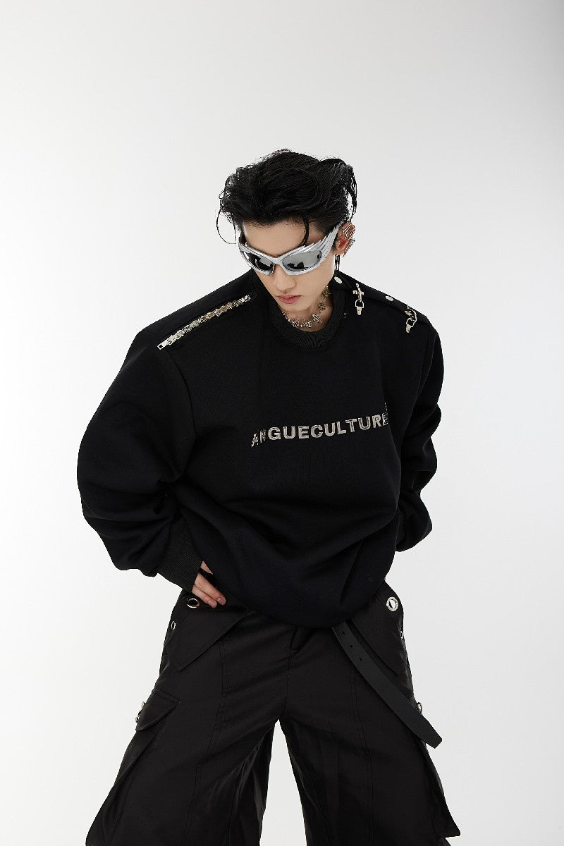Logo Buckle Sweater