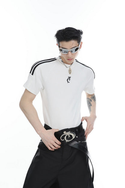 Striped Logo T-shirt