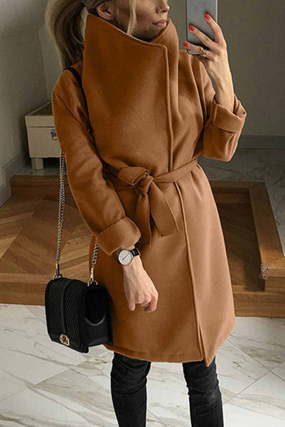 Color Stand-collar Warm Waist Coat
