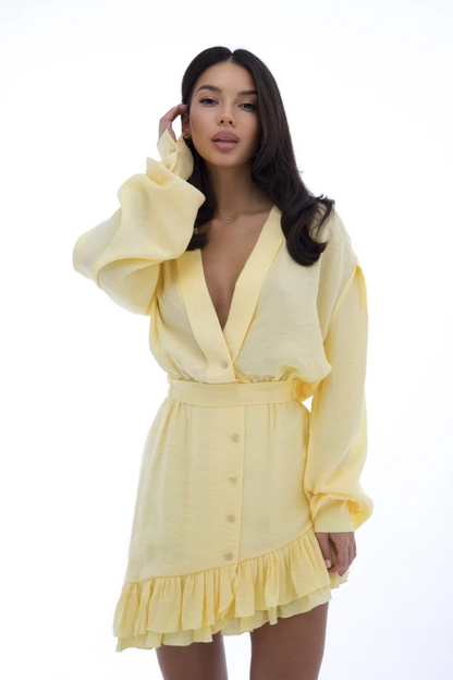 Yiping Story Reappears Mini Dress