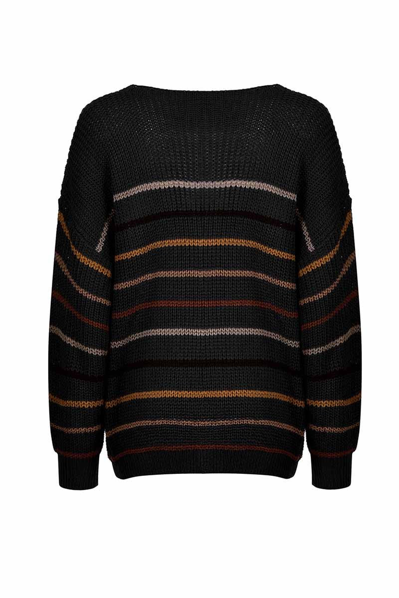 Loose Striped Sweater