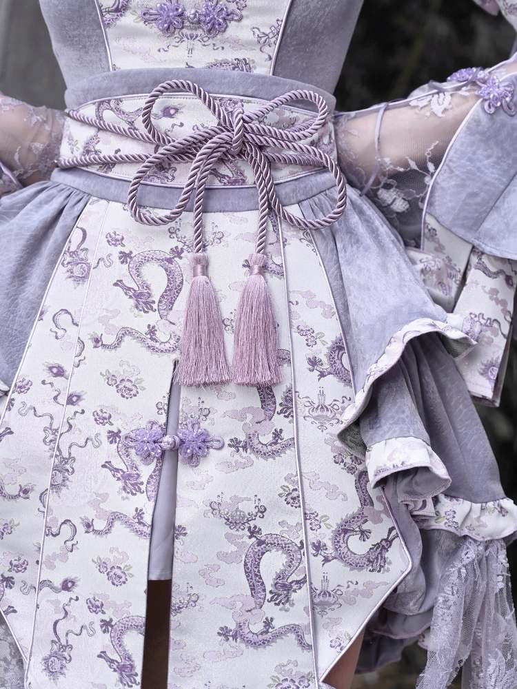 Chinese Qipao Inspired Lolita Skirt