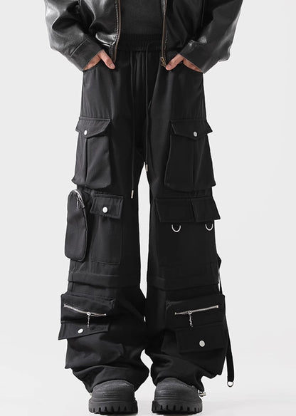 Multi Pocket Multi-design Cargo Pants