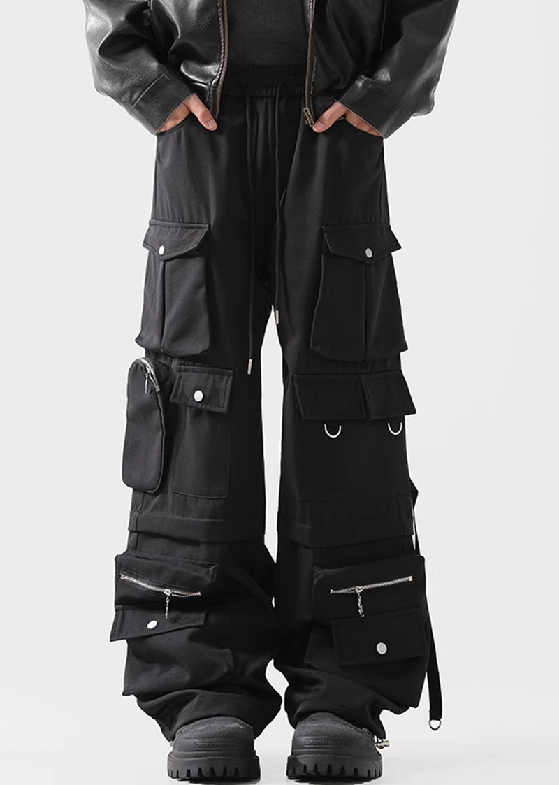 Multi Pocket Multi-design Cargo Pants