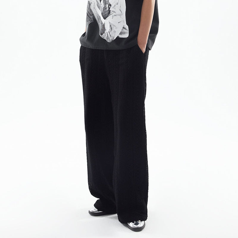 Lace Wide Leg Pants