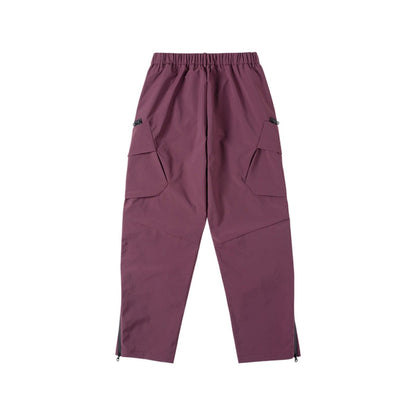 Water-proof Crinkled Cargo Ski Pants