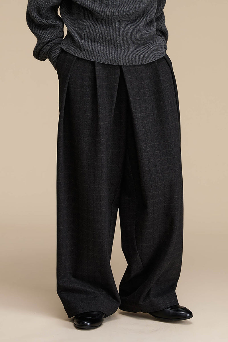 High-waisted Wide-leg Palazzo Pants