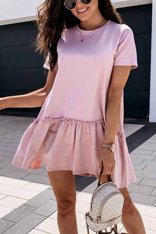 Ruffled Mini Dresses