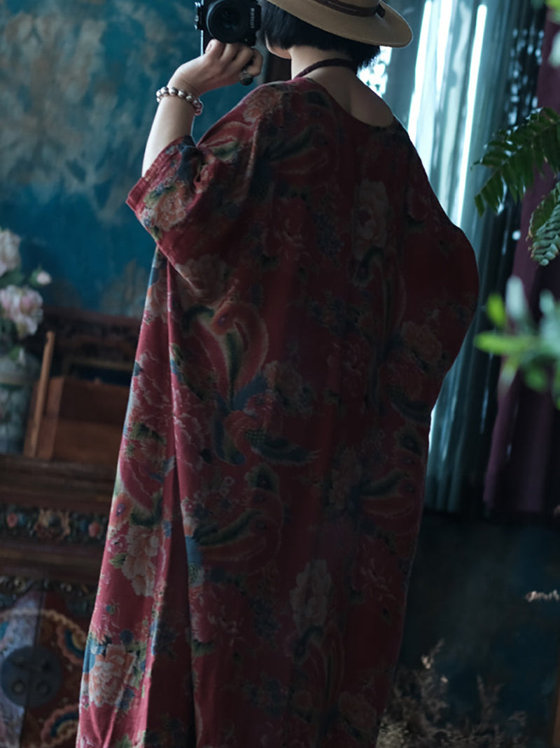 Flower Spring 100%cotton Shirt Coat Kl1013