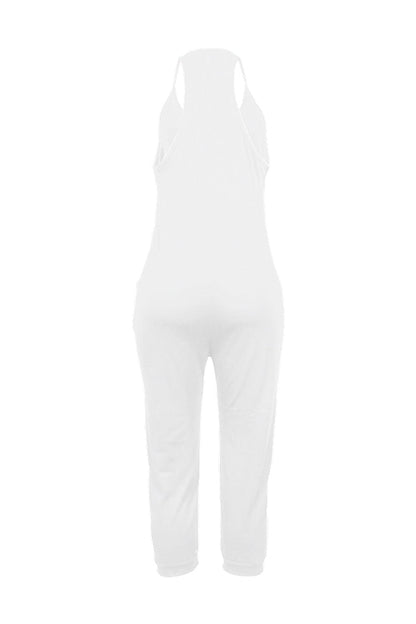 Basics Pocket Design Cami Jumpsuit Ar5079