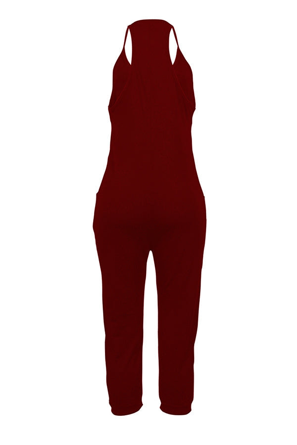 Basics Pocket Design Cami Jumpsuit Ar5079