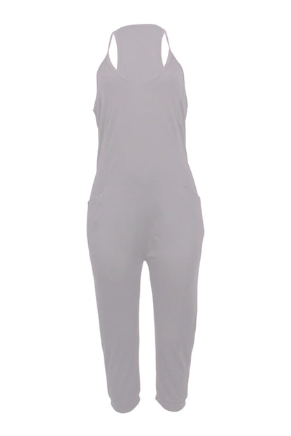Basics Pocket Design Cami Jumpsuit Ar5079