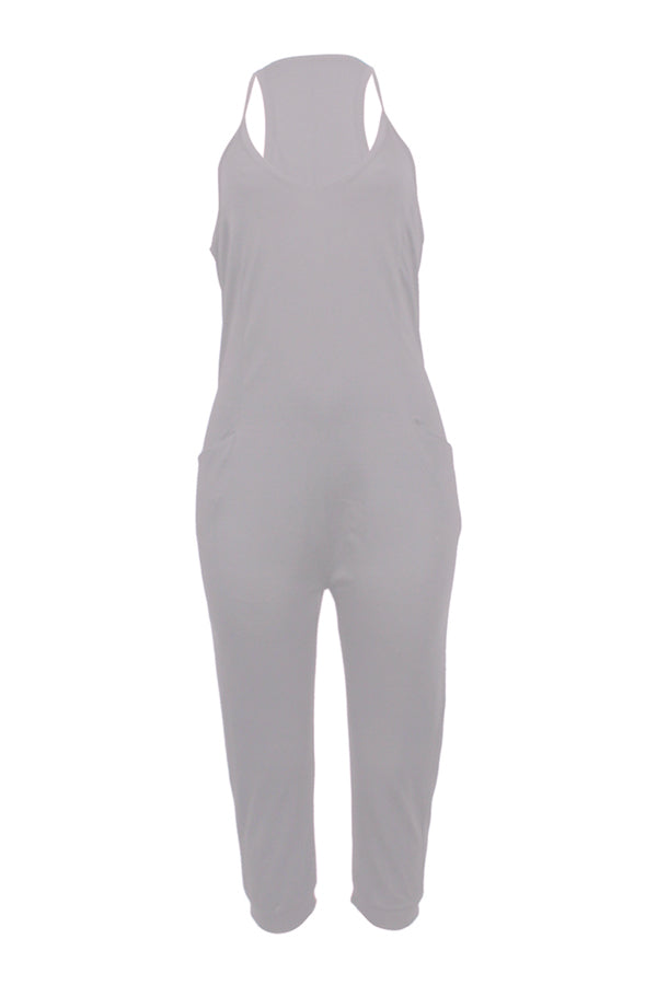 Basics Pocket Design Cami Jumpsuit Ar5079