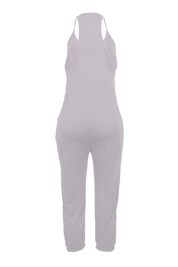 Basics Pocket Design Cami Jumpsuit Ar5079