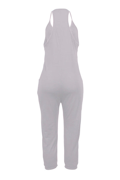 Basics Pocket Design Cami Jumpsuit Ar5079