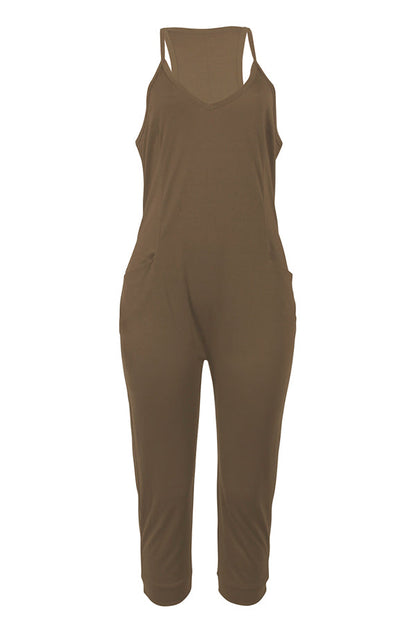 Basics Pocket Design Cami Jumpsuit Ar5079