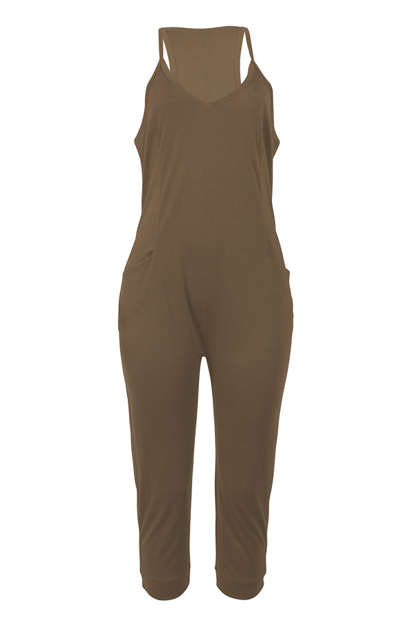 Basics Pocket Design Cami Jumpsuit Ar5079