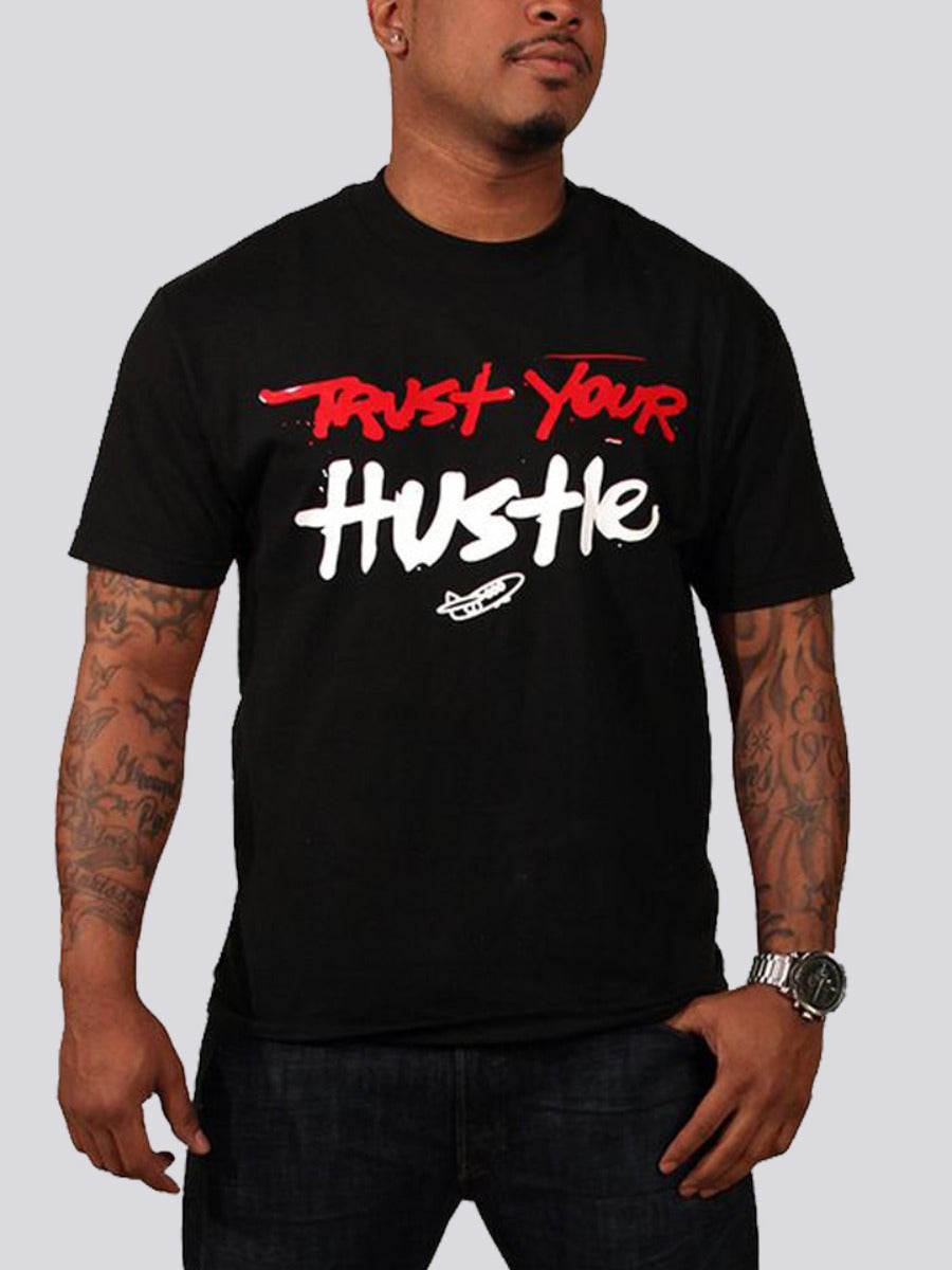 Round Neck Letter Print T-shirt Ar50120