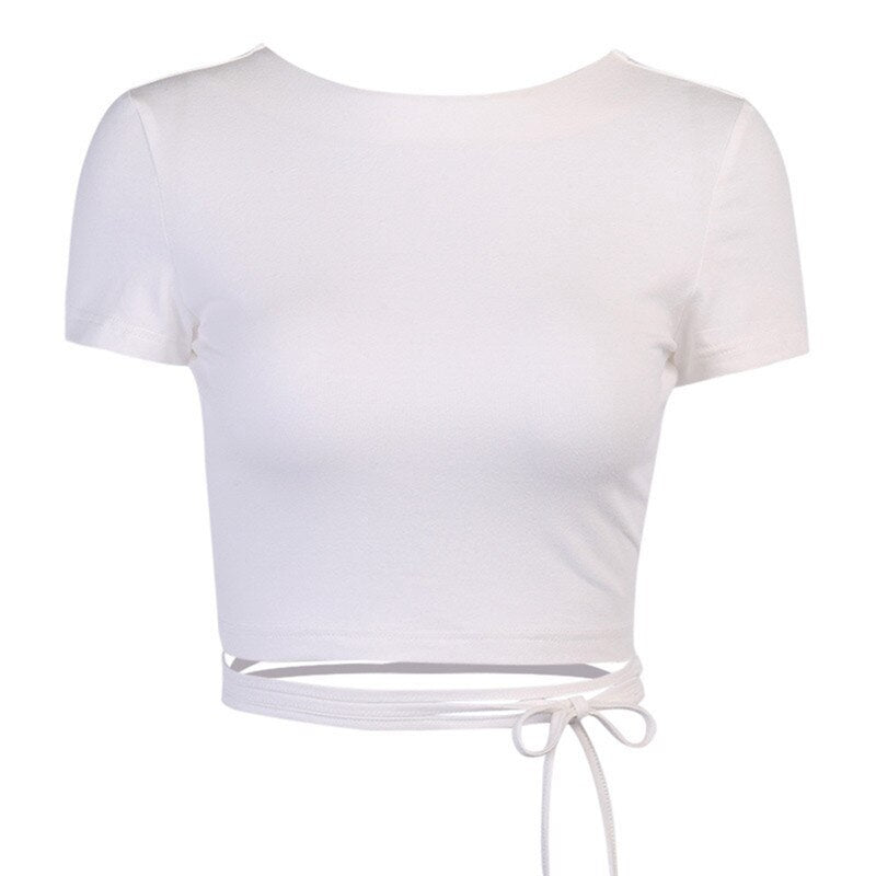 Black White Simple Color T-shirts