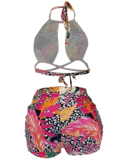 Print Bandage Design Shorts Set Ar5086