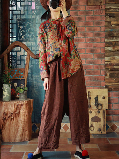 Print Cardigans T-shirt Av1002