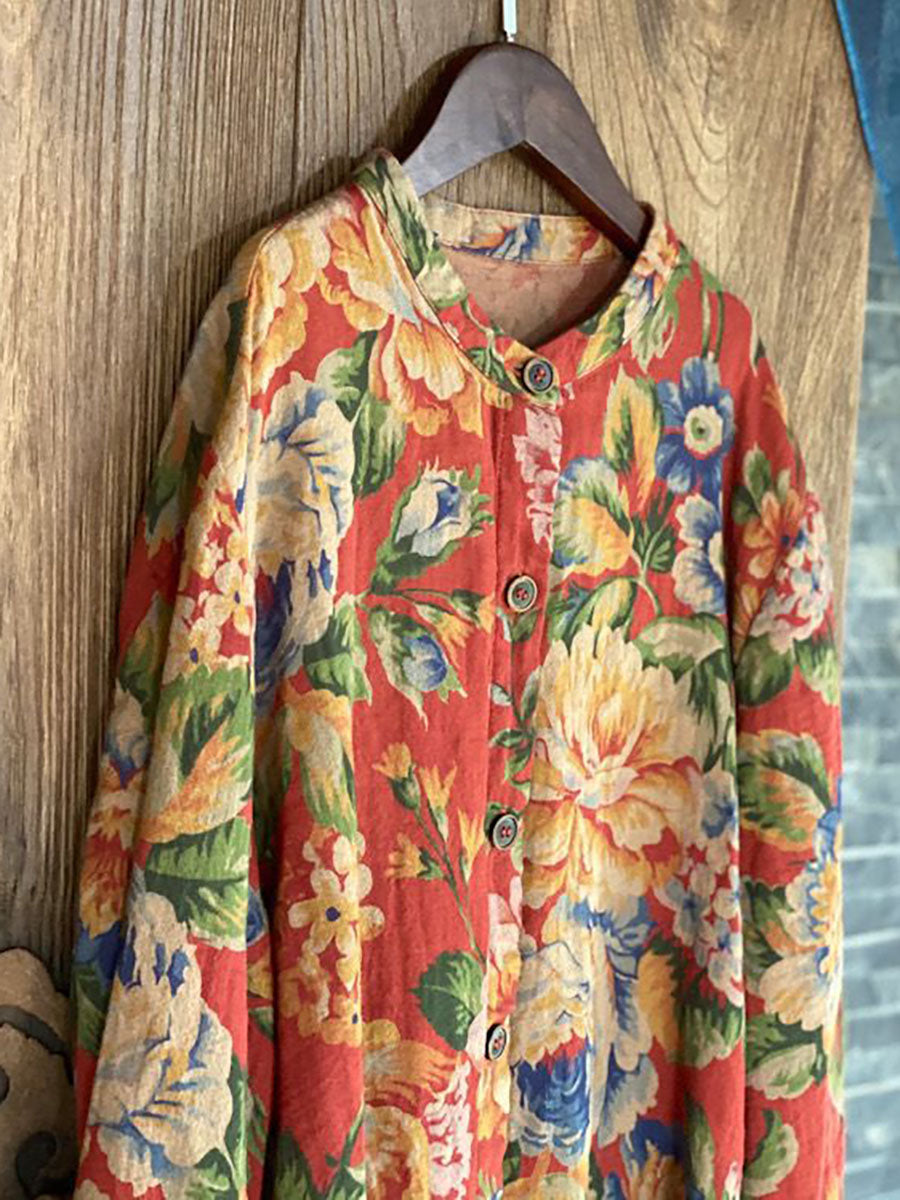 Print Cardigans T-shirt Av1002