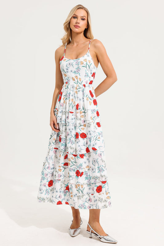 Tiered Cami Maxi Dress