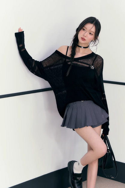 Airy Breeze V-neck Sweater