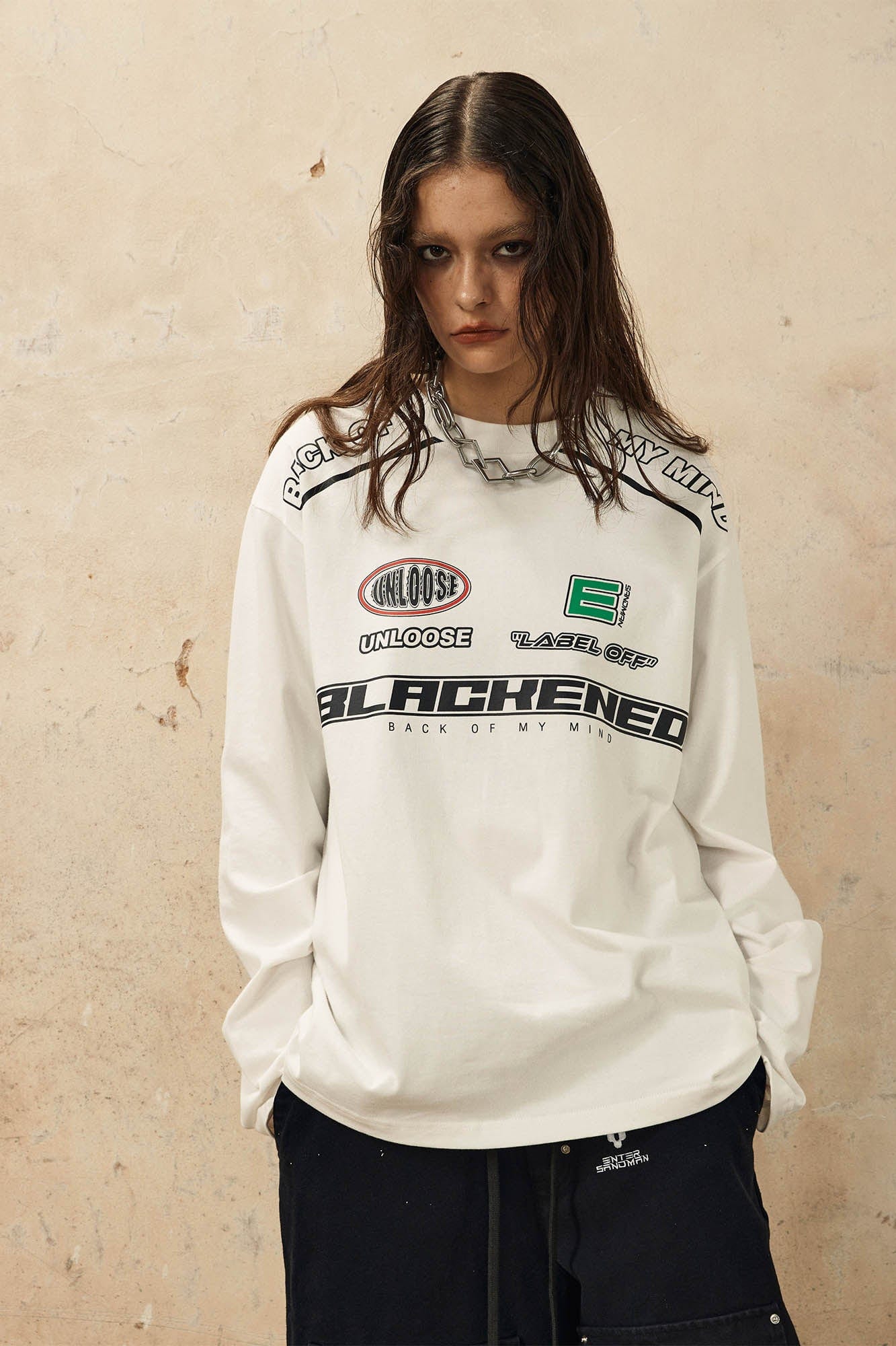 Racing Logo Long Sleeve T-shirt