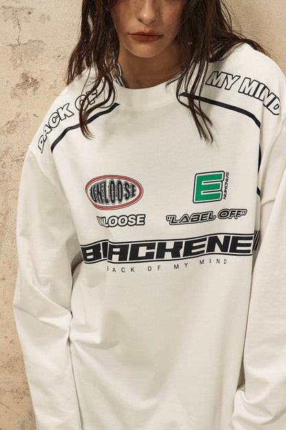 Racing Logo Long Sleeve T-shirt