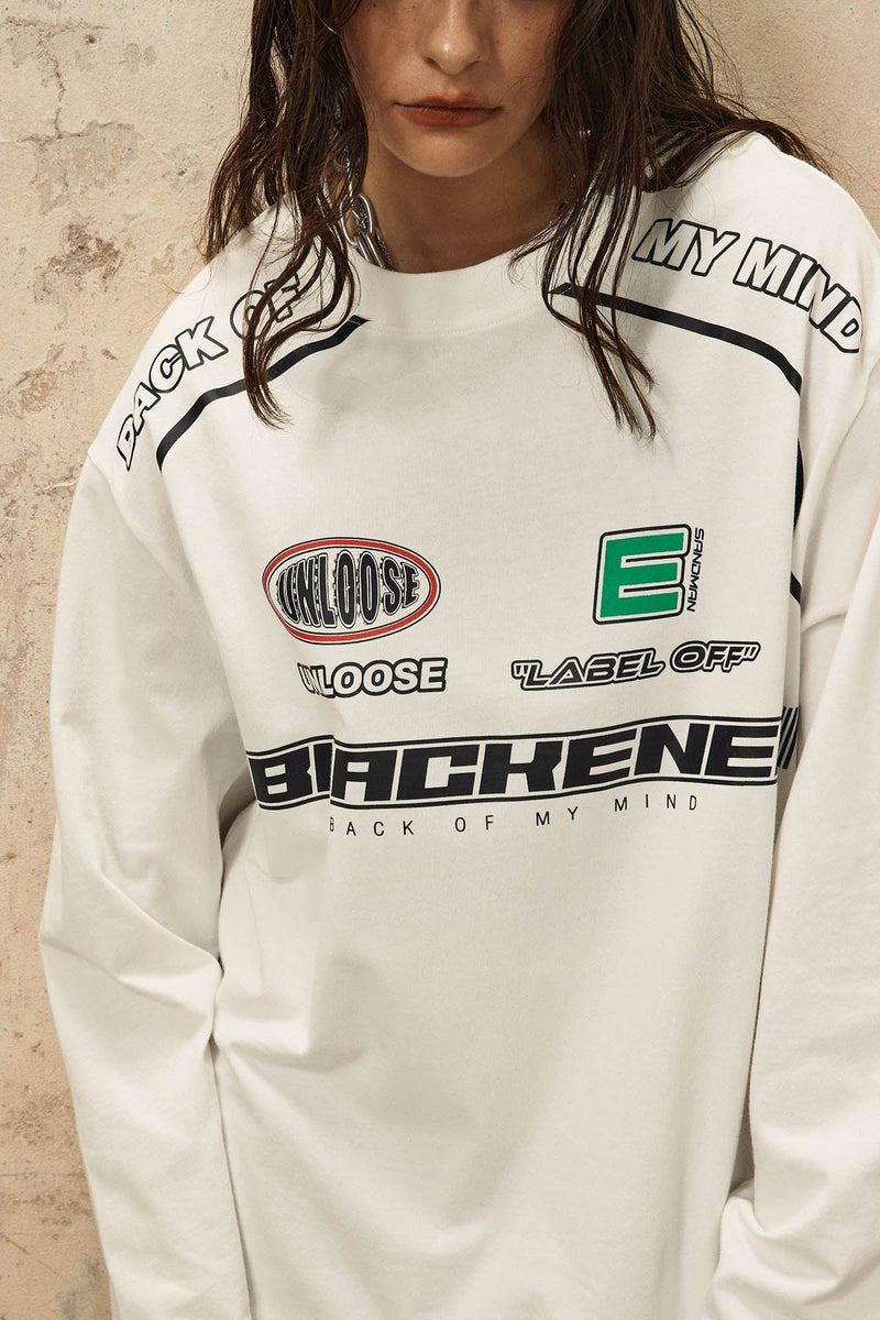 Racing Logo Long Sleeve T-shirt