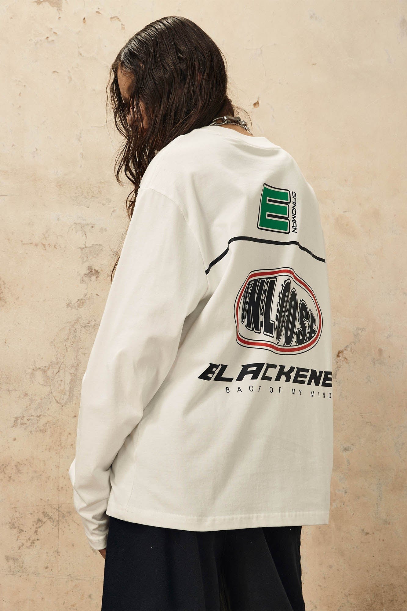 Racing Logo Long Sleeve T-shirt