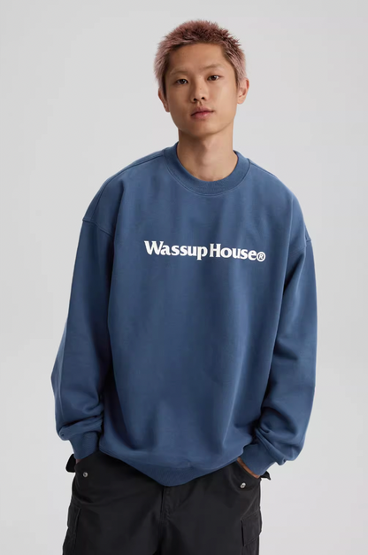Essential Basic Printing Logo Sweatshirt