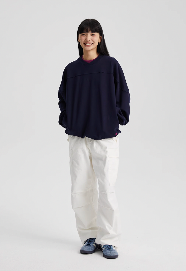 Luxe Double Threaded Sweatshirt