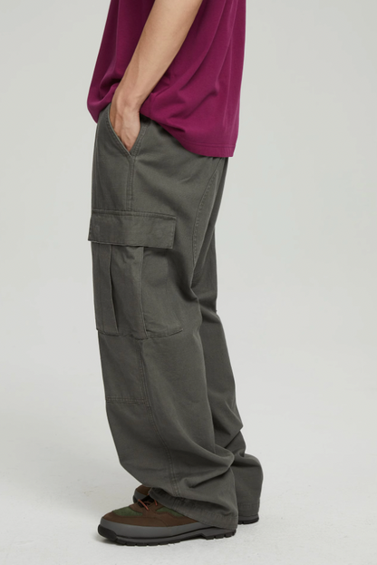Functional Multiple Pockets Work Pants