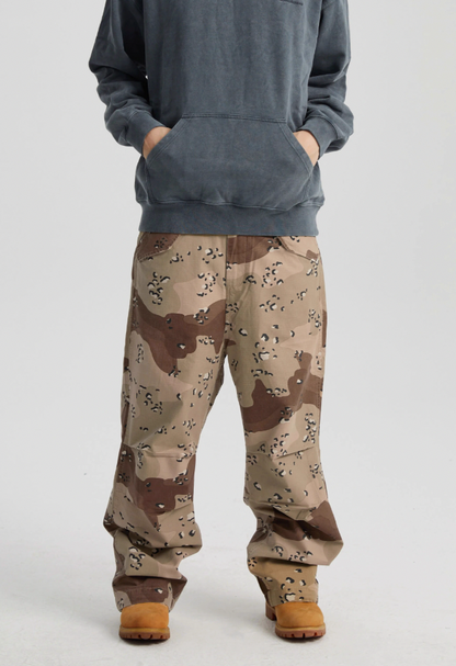 Rugged Tree Camouflage Old Work Pants