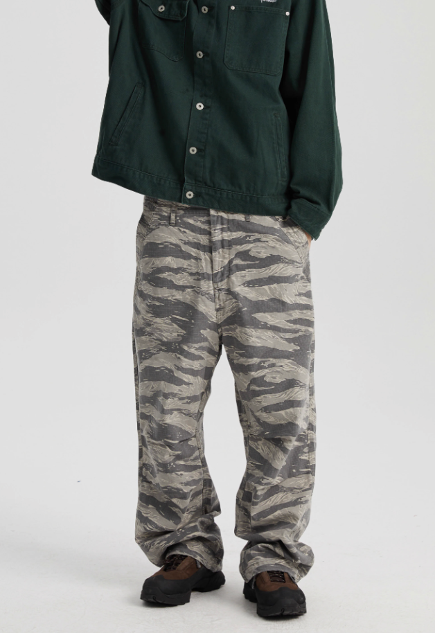 Rugged Tree Camouflage Old Work Pants