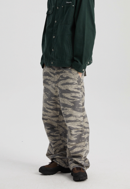 Rugged Tree Camouflage Old Work Pants