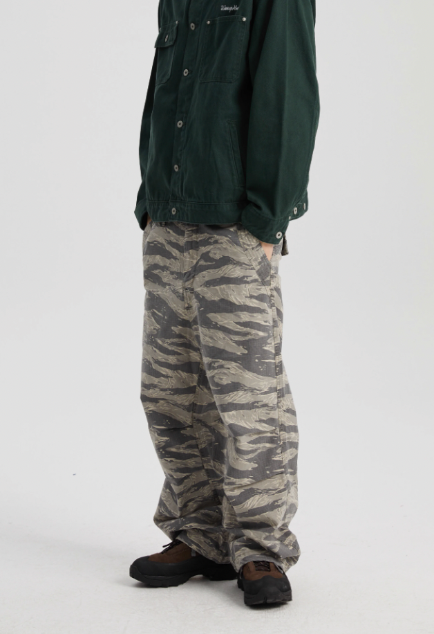 Rugged Tree Camouflage Old Work Pants