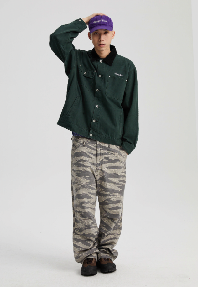 Rugged Tree Camouflage Old Work Pants