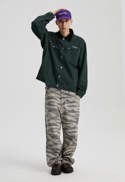 Rugged Tree Camouflage Old Work Pants