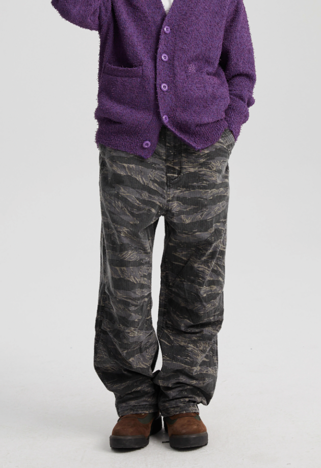 Rugged Tree Camouflage Old Work Pants