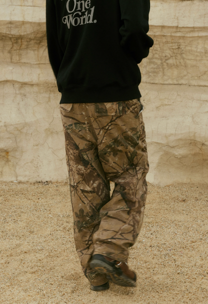 Rugged Tree Camouflage Old Work Pants